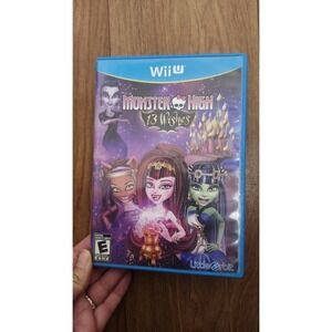Monster High: 13 Wishes (Nintendo Wii U) CIB Complete